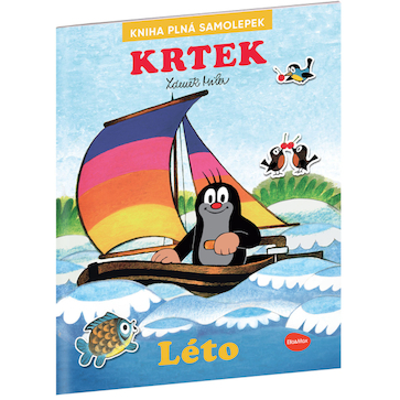 Kniha samolepek Krtek a léto