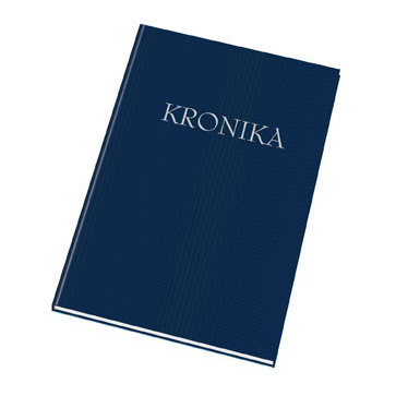Kronika A4 192 listů modrá