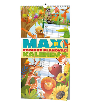 Maxi rodinný kalendář