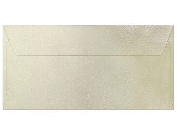 Obálky DL metalické ivory