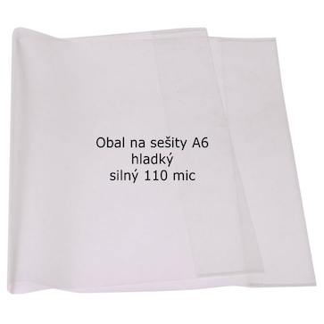 Obaly na sešity A6 silné 10ks