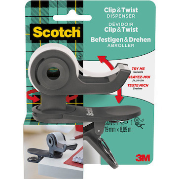 Odvíječ lepicí pásky Scotch® Clip & Twist