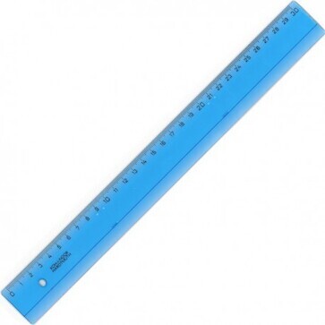 Pravítko 30cm modré