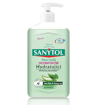 Sanytol dezinfekční mýdlo hydratační 250ml