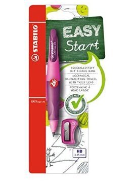 Stabilo EASYergo 3.15 Start grafitová tužka růžová Pravák