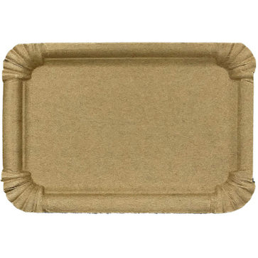 Tácky papírové Kraft nepromastitelné 13x20cm 250ks č.4