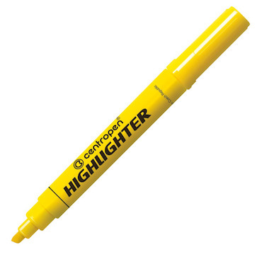 Zvýrazňovač Centropen 8552 žlutý